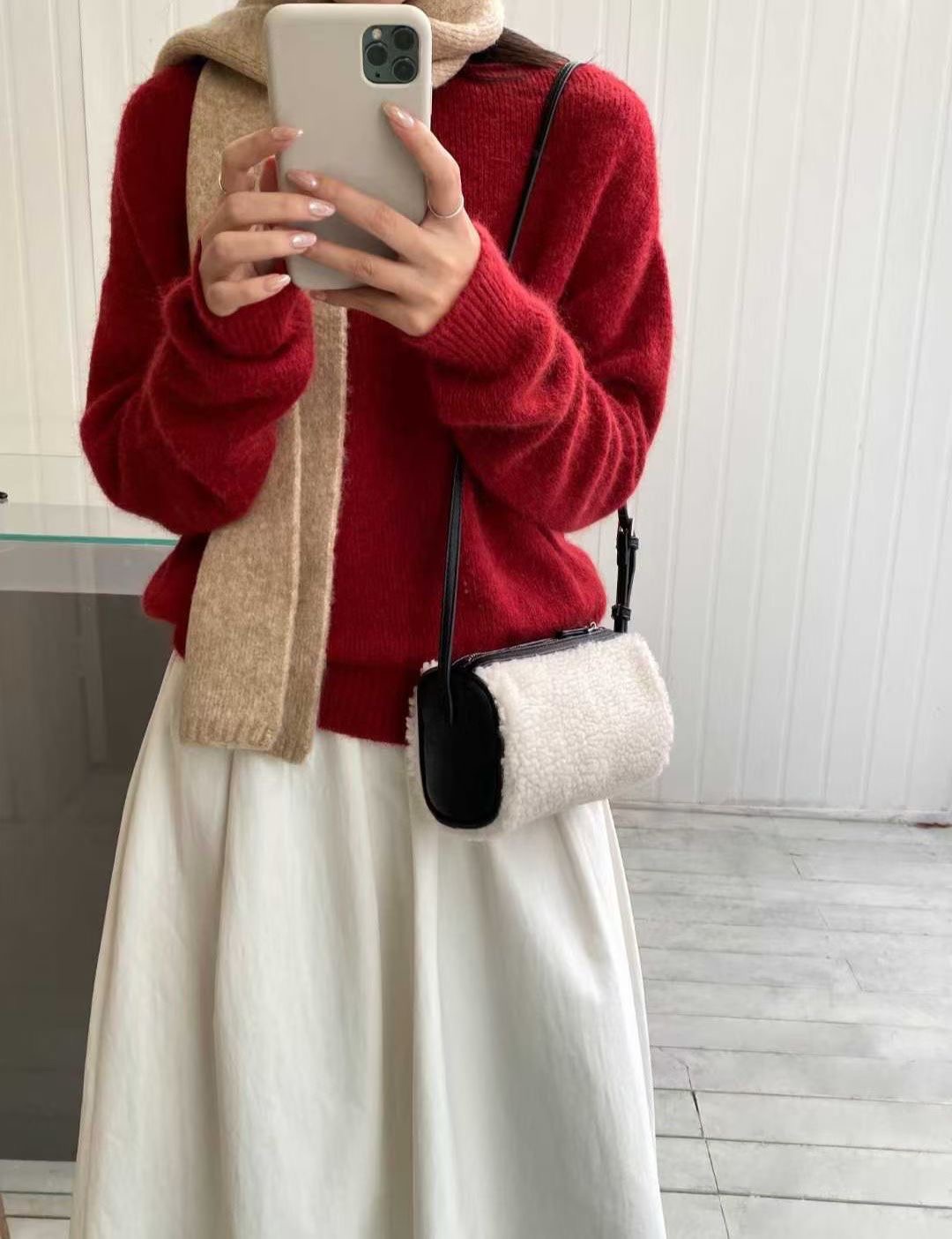 ORANGE-오렌지-OT韓國直郵㊣女裝新款人氣時尚單肩斜跨包ORANGE單肩/斜跨包圖色4