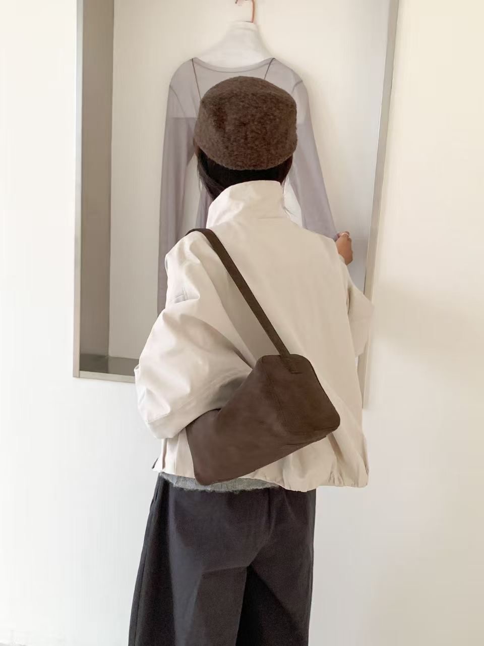 ORANGE-오렌지-OT韓國代購㊣女裝新款職業熱賣單肩斜跨包ORANGE單肩/斜跨包圖色2