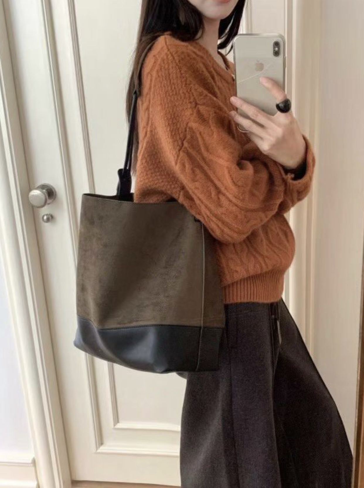 ORANGE-오렌지-OT東大門㊣直郵女裝新款職業推薦單肩斜跨包ORANGE單肩/斜跨包圖色3