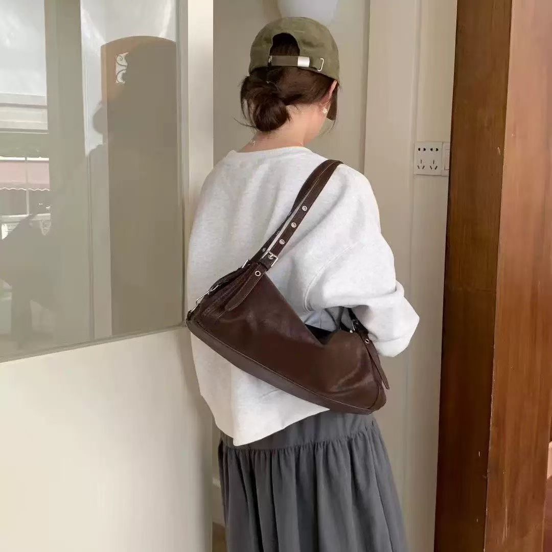 ORANGE-오렌지-OT東大門㊣實拍女士新款熱賣25秋冬單肩斜跨包ORANGE單肩/斜跨包圖色2