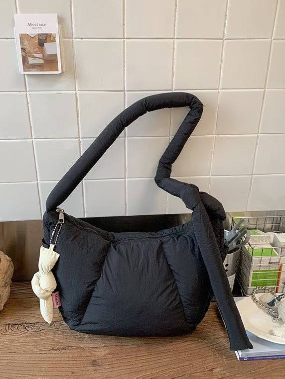 ORANGE-오렌지-OT韓國直郵㊣女士新品職業25秋冬單肩斜跨包棉ORANGE單肩/斜跨包圖色4