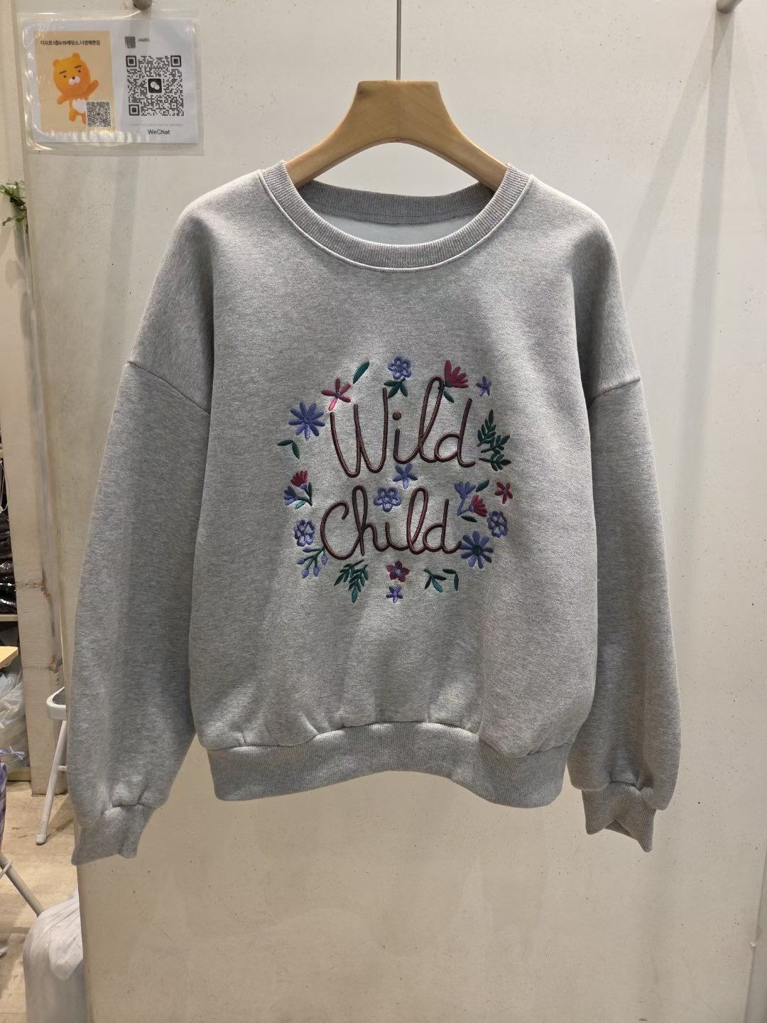 JAMES 제임스韓國代購㊣女士新款人氣25秋冬職業真品衛衣加絨JAMES衛衣圖色2