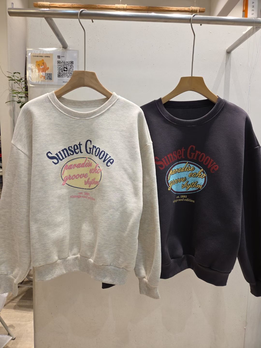 JAMES 제임스韓國直郵㊣女士新品真品職業25秋冬休閑衛衣加絨JAMES衛衣