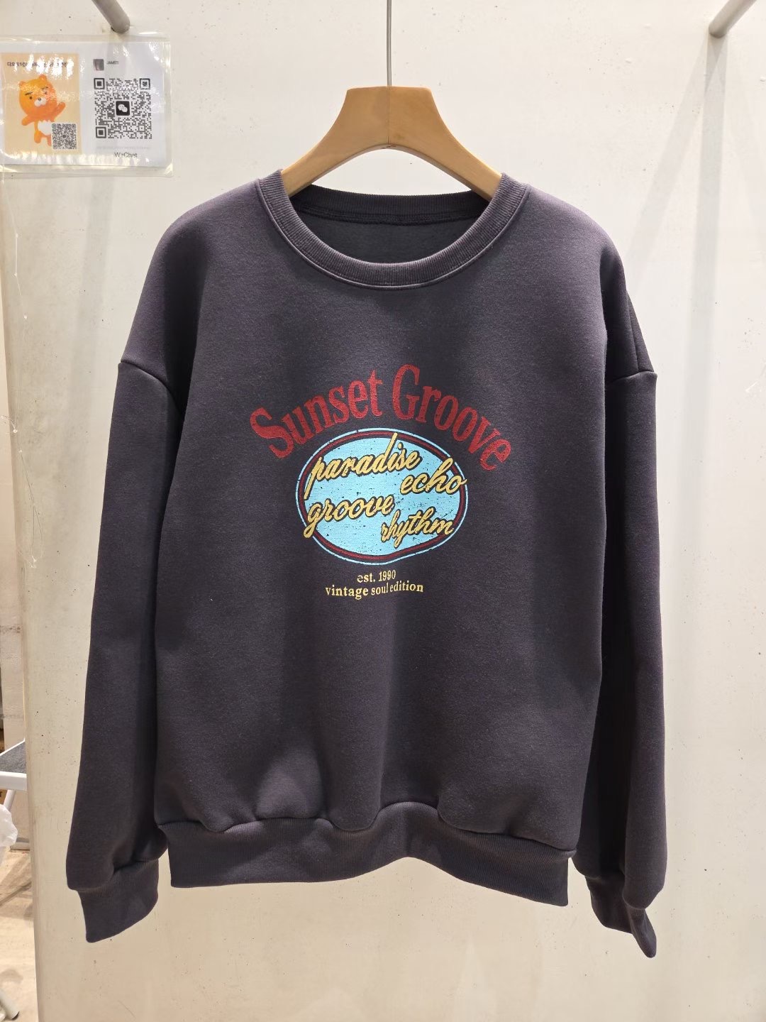 JAMES 제임스韓國直郵㊣女士新品真品職業25秋冬休閑衛衣加絨JAMES衛衣圖色2