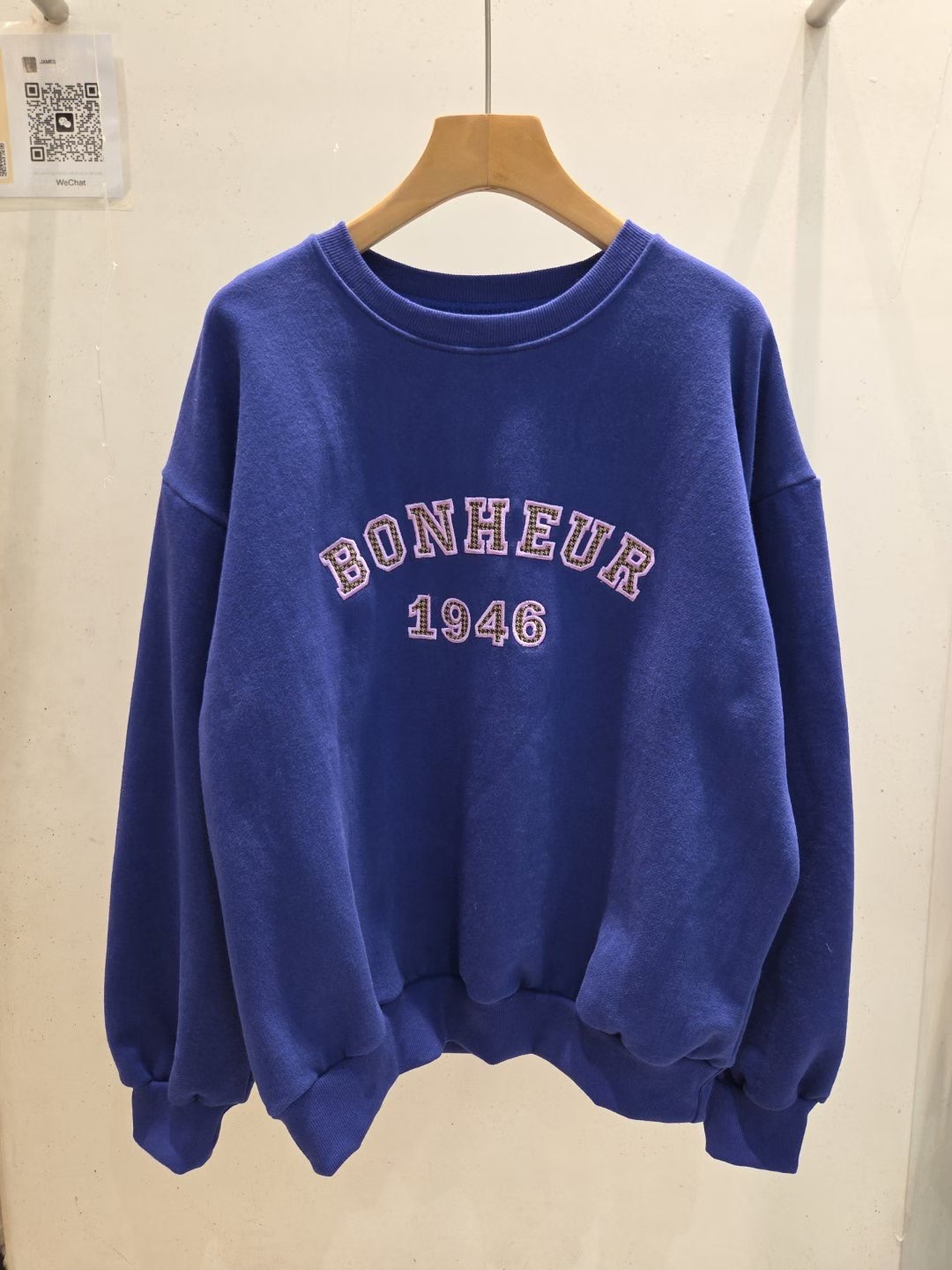 JAMES 제임스東大門㊣代購女裝新品休閑推薦時尚職業衛衣加絨JAMES衛衣圖色2