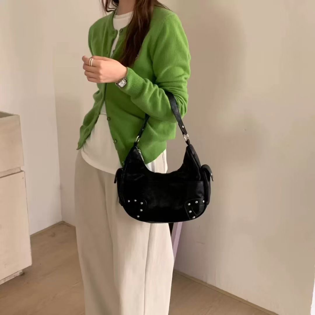 ORANGE-오렌지-OT東大門㊣直郵女士新款人氣手拿包腋下包ORANGE手拿包/腋下包圖色1