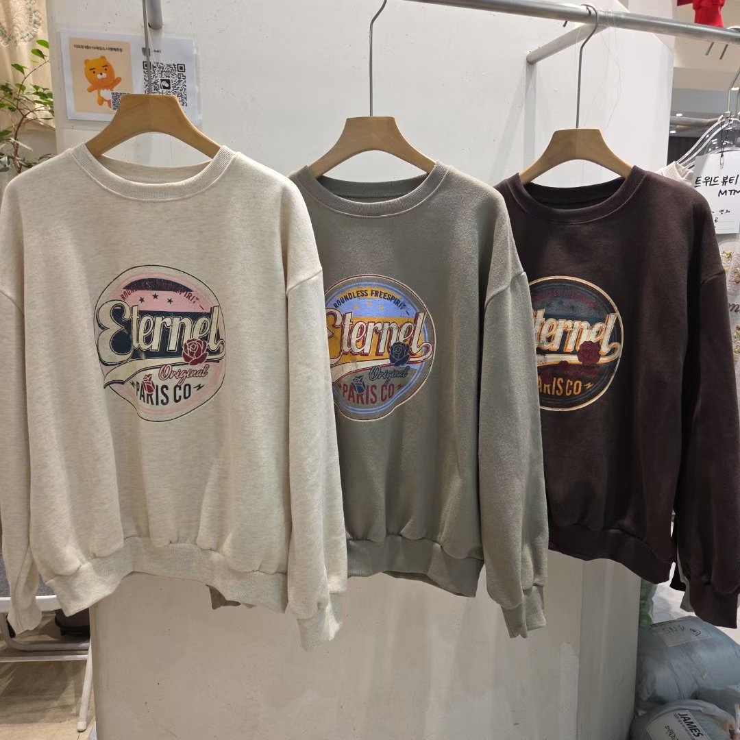 JAMES 제임스東大門㊣實拍女士新品熱賣25秋冬休閑推薦衛衣JAMES衛衣