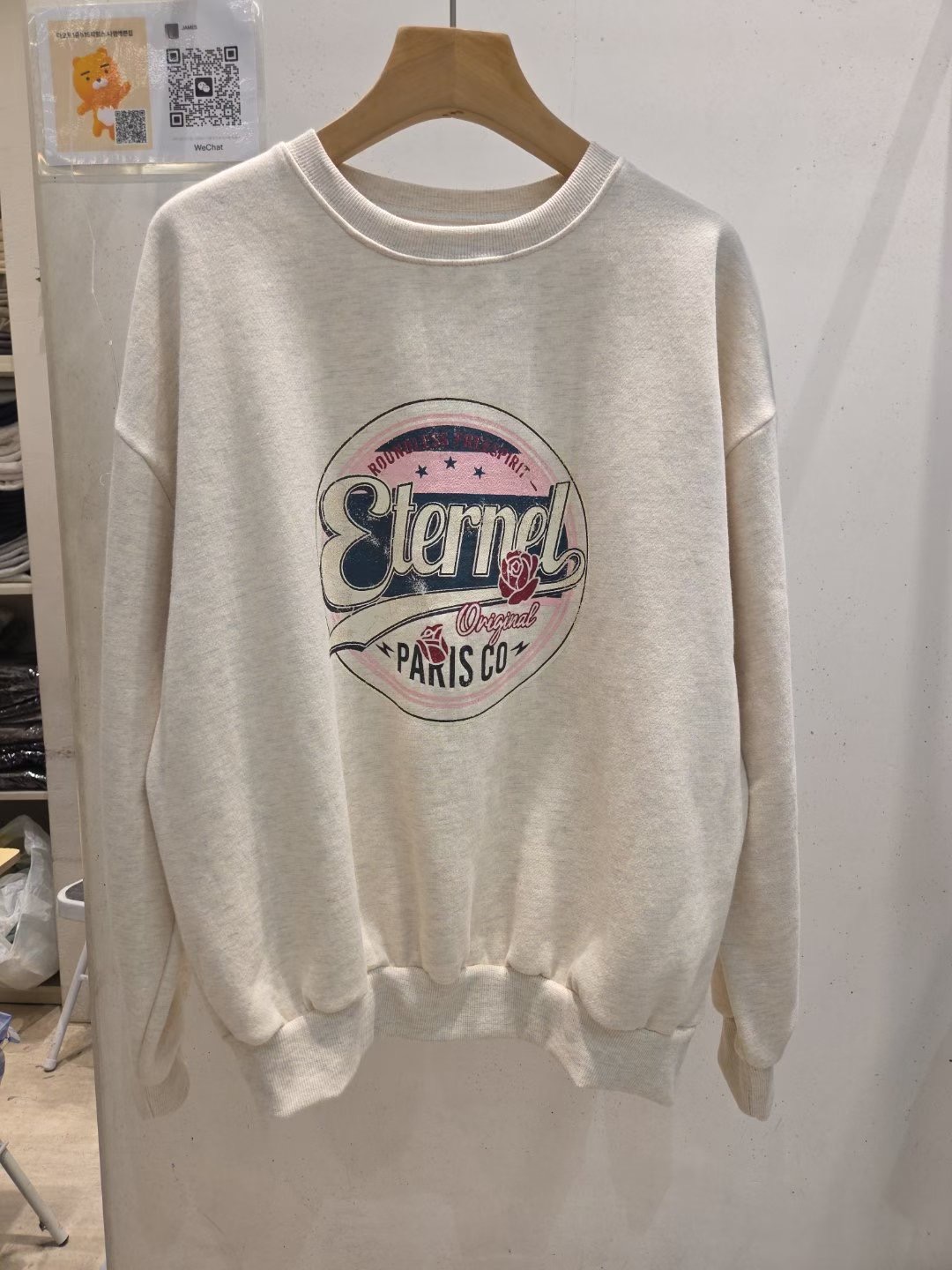 JAMES 제임스東大門㊣實拍女士新品熱賣25秋冬休閑推薦衛衣JAMES衛衣圖色1