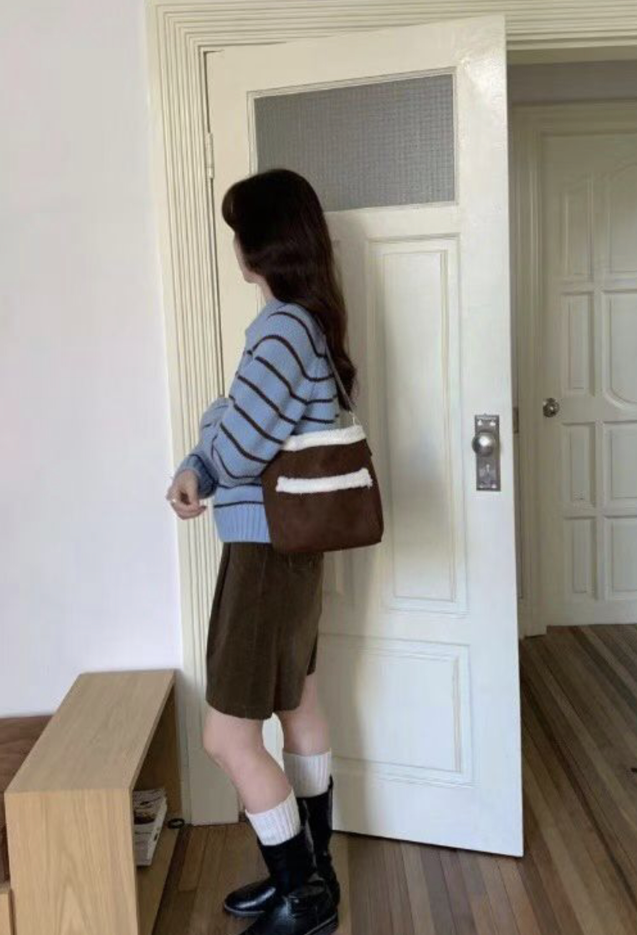 ORANGE-오렌지-OT韓國直郵㊣女裝新品熱賣單肩斜跨包口袋ORANGE單肩/斜跨包圖色4