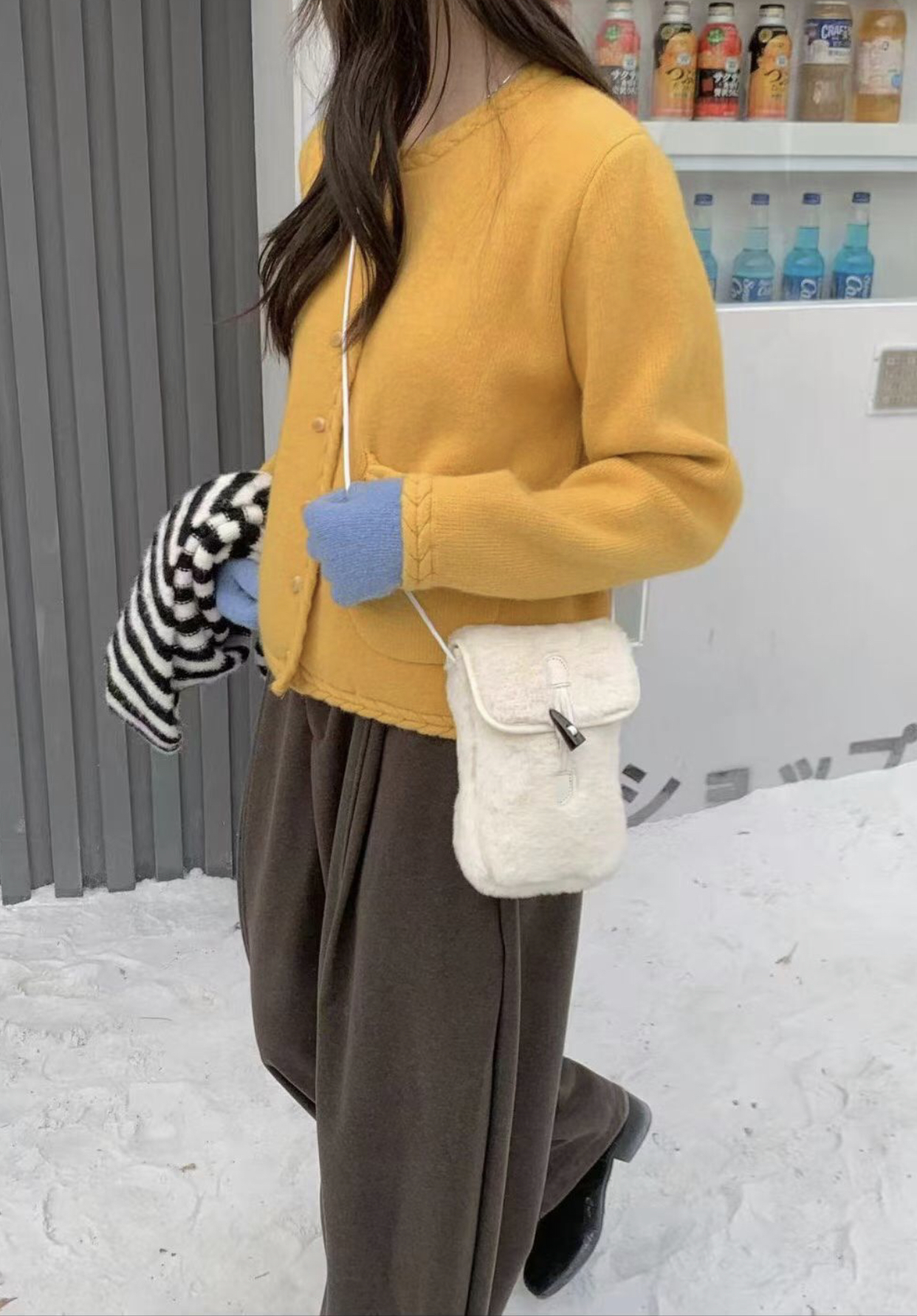 ORANGE-오렌지-OT韓國直郵㊣女士新款25秋冬職業單肩斜跨包ORANGE單肩/斜跨包圖色2