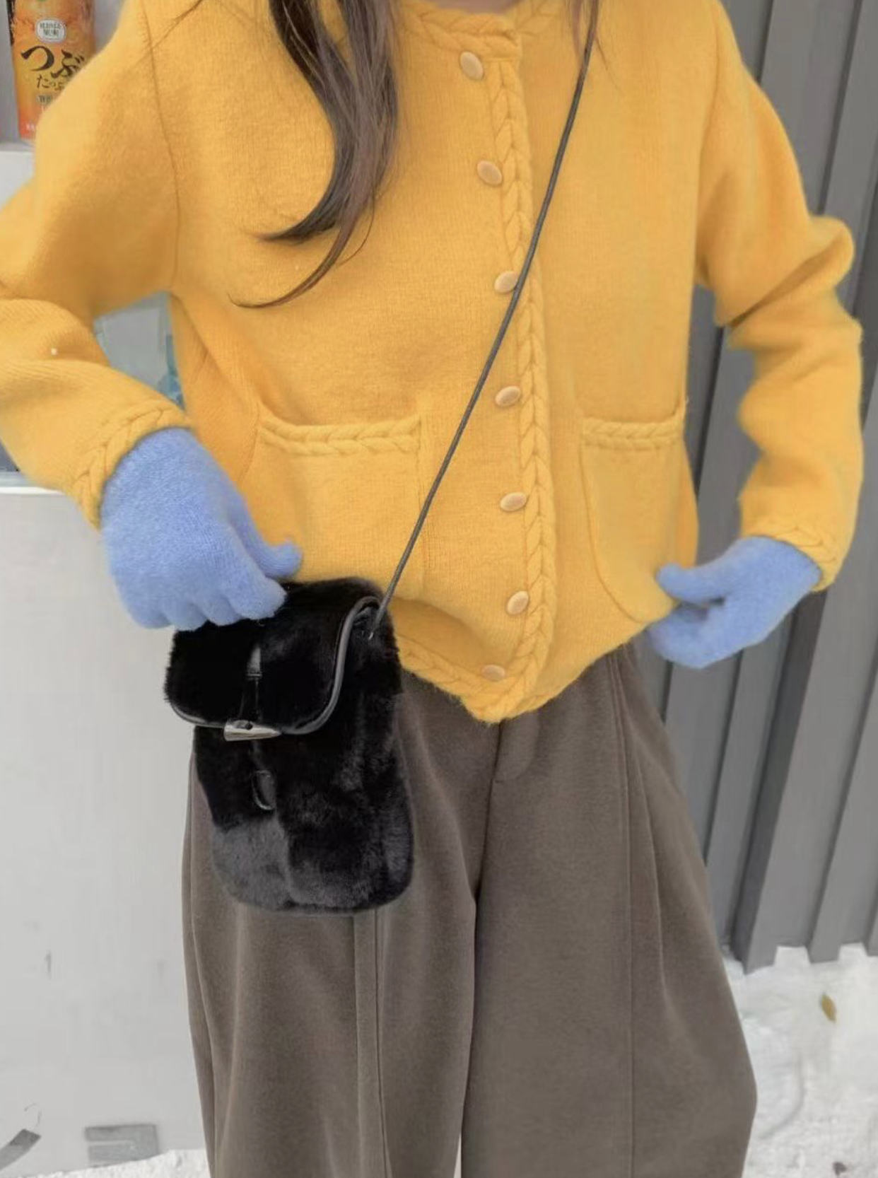 ORANGE-오렌지-OT韓國直郵㊣女士新款25秋冬職業單肩斜跨包ORANGE單肩/斜跨包圖色4