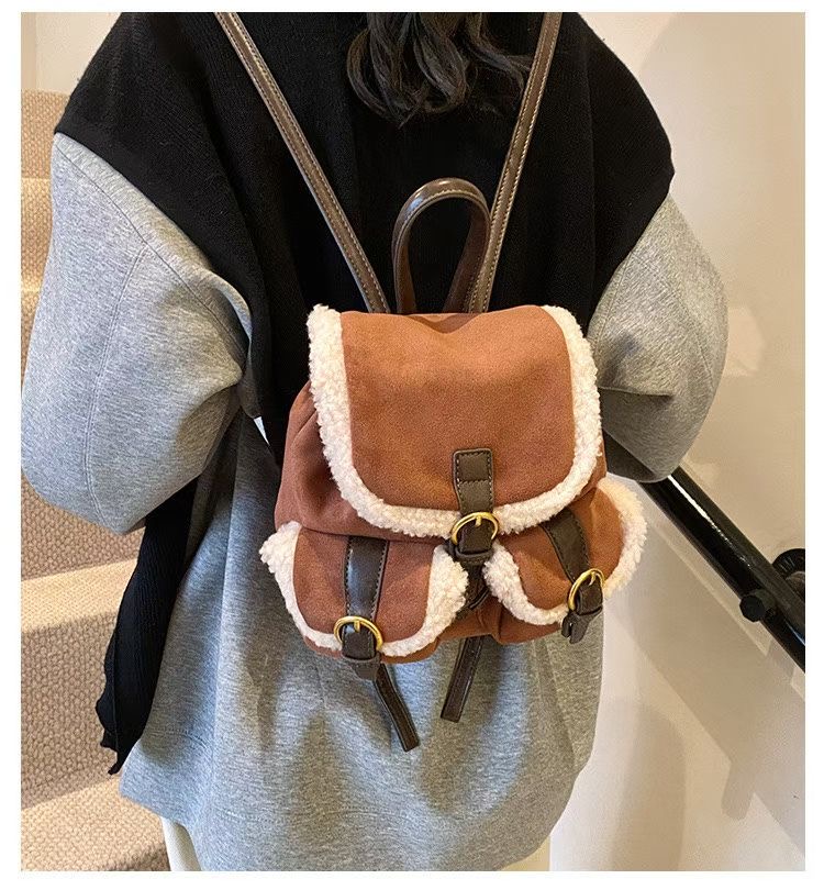 ORANGE-오렌지-OT東大門㊣直郵女裝新款休閑25秋冬雙肩背包ORANGE雙肩背包