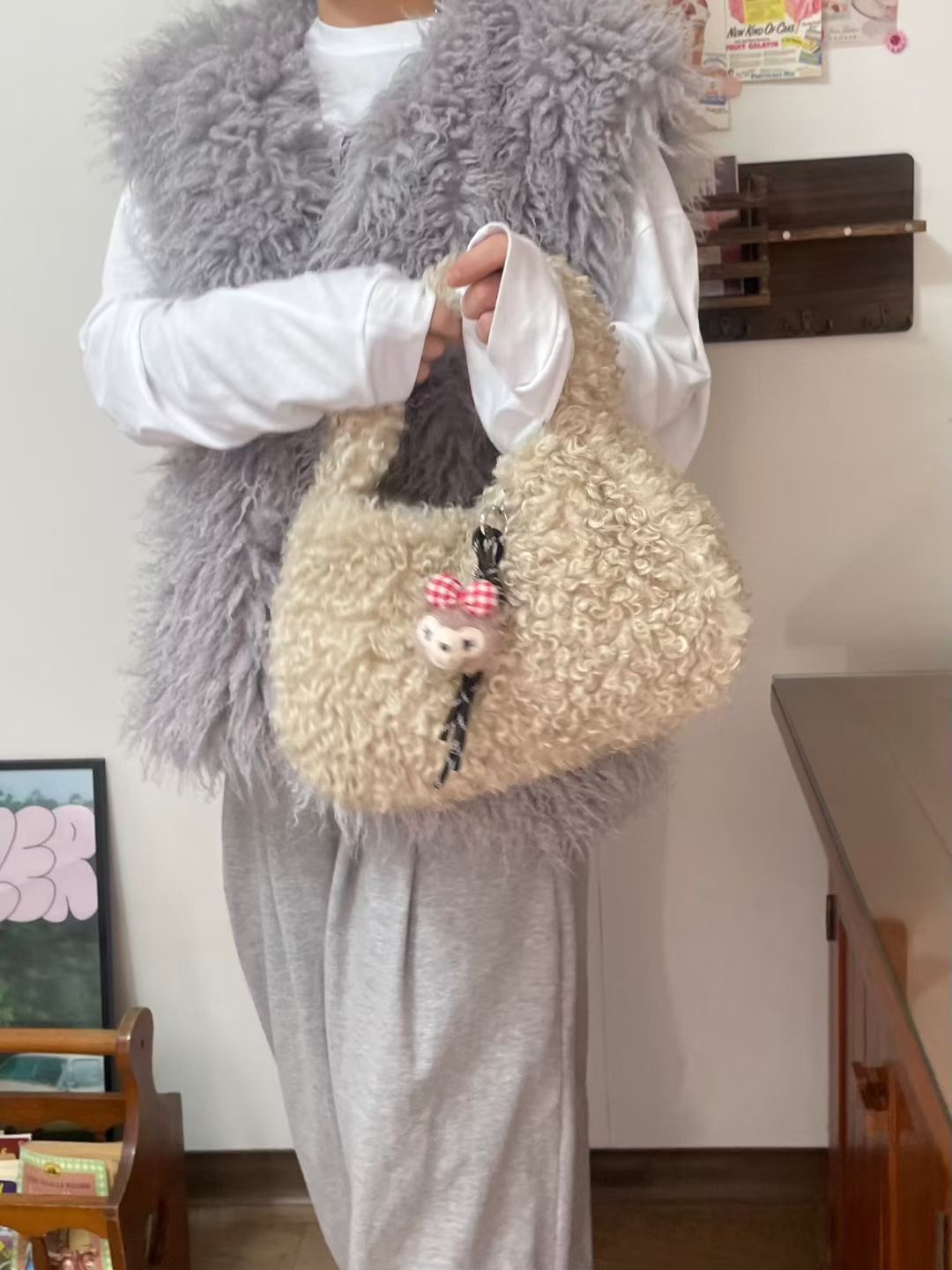 ORANGE-오렌지-OT東大門㊣代購女士新款人氣手拿包腋下包ORANGE手拿包/腋下包圖色1