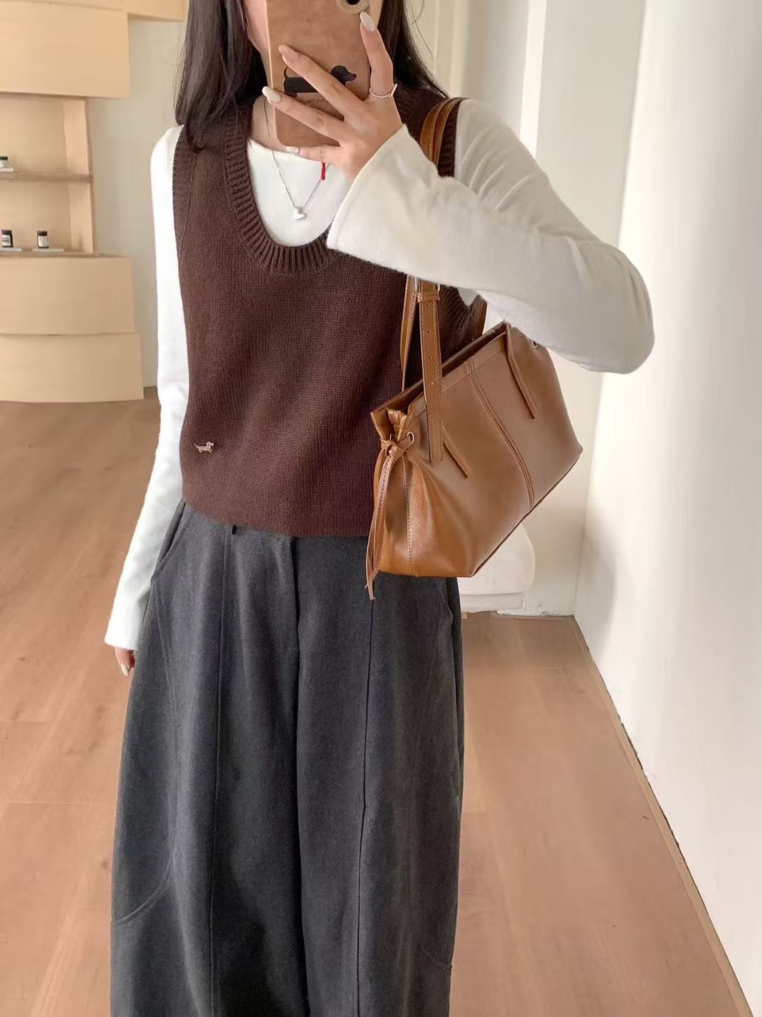 ORANGE-오렌지-OT東大門㊣實拍女士新款人氣休閑單肩斜跨包ORANGE單肩/斜跨包圖色3