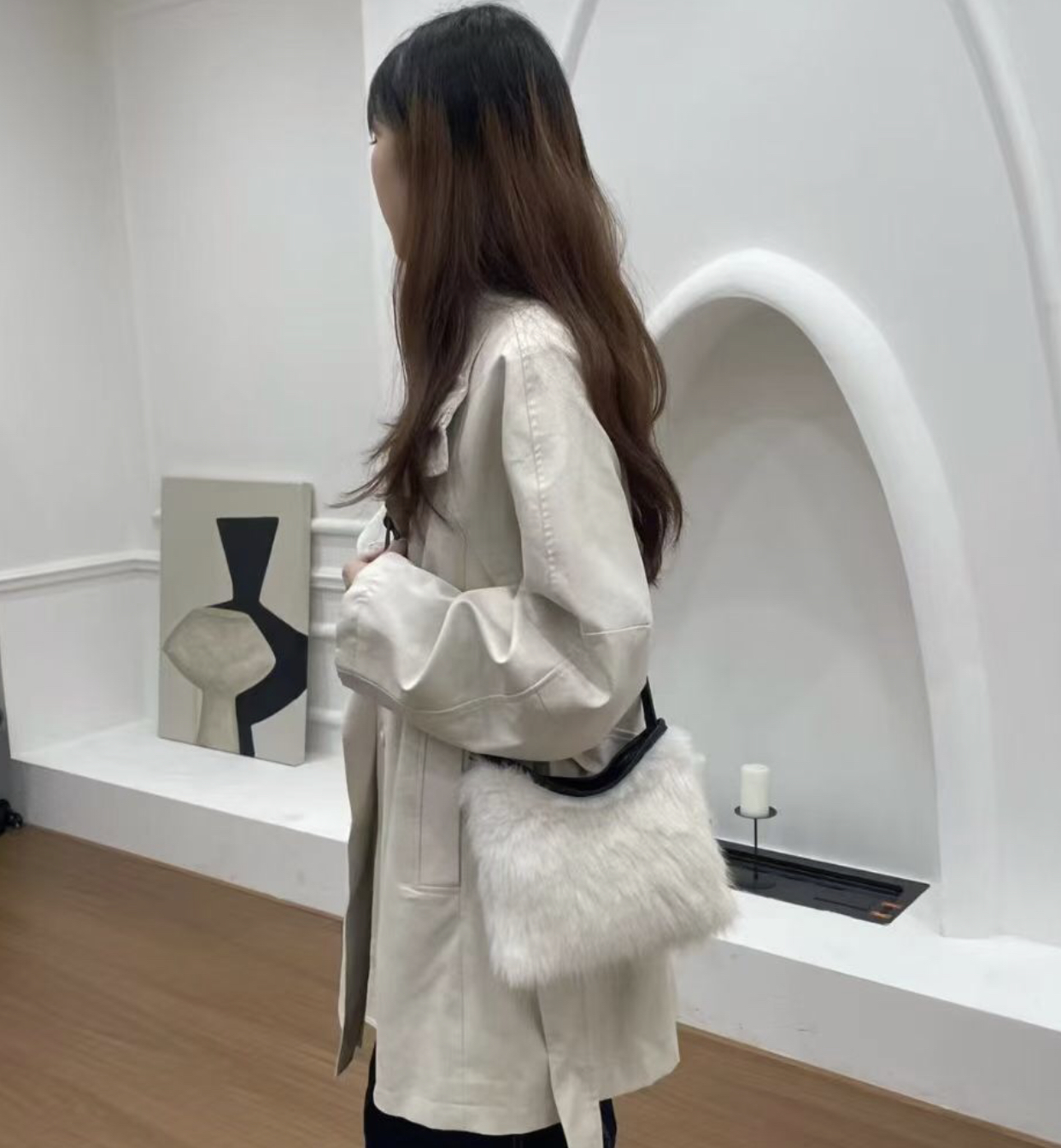 ORANGE-오렌지-OT東大門㊣實拍女裝新品25秋冬單肩斜跨包ORANGE單肩/斜跨包圖色2