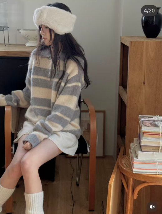 MIELLE-미엘르-OT韓國直郵㊣女士新品人氣熱賣推薦針織衫MIELLE-미엘르-OT針織衫