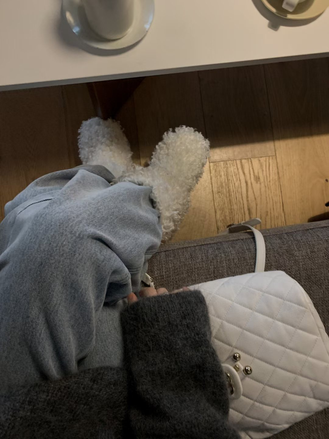 MIELLE-미엘르-OT韓國代購㊣女士新品真品熱賣牛仔褲磨毛MIELLE-미엘르-OT牛仔褲