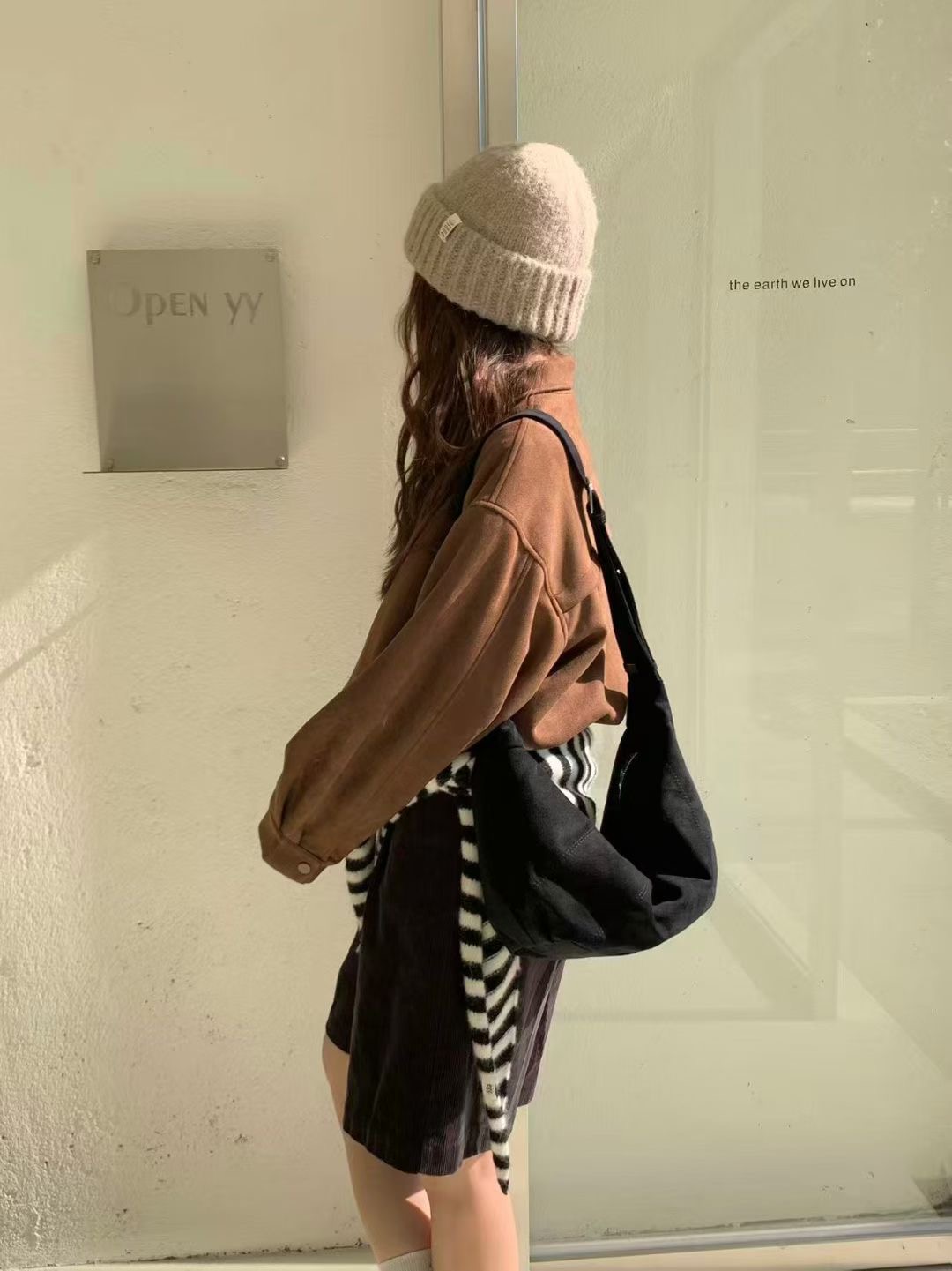 ORANGE-오렌지-OT韓國代購㊣女士新款人氣休閑單肩斜跨包ORANGE單肩/斜跨包圖色2