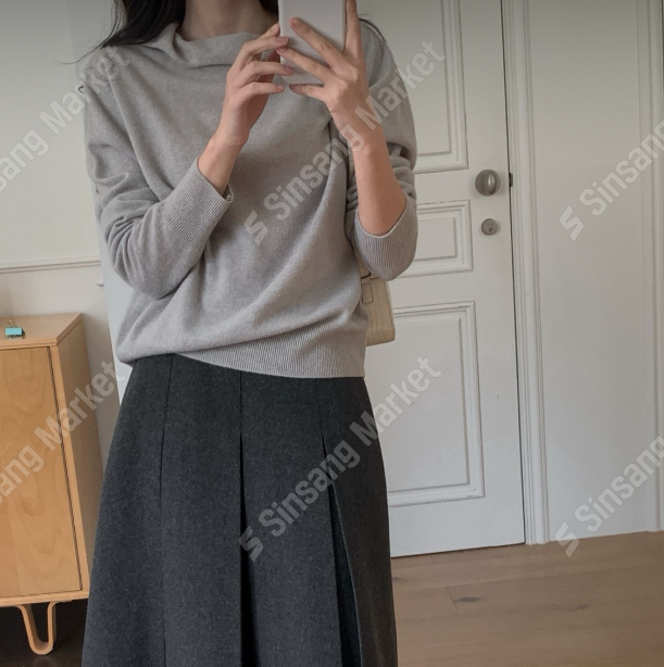 MIELLE-미엘르-OT東大門㊣代購女士新款人氣時尚針織衫雙面MIELLE-미엘르-OT針織衫