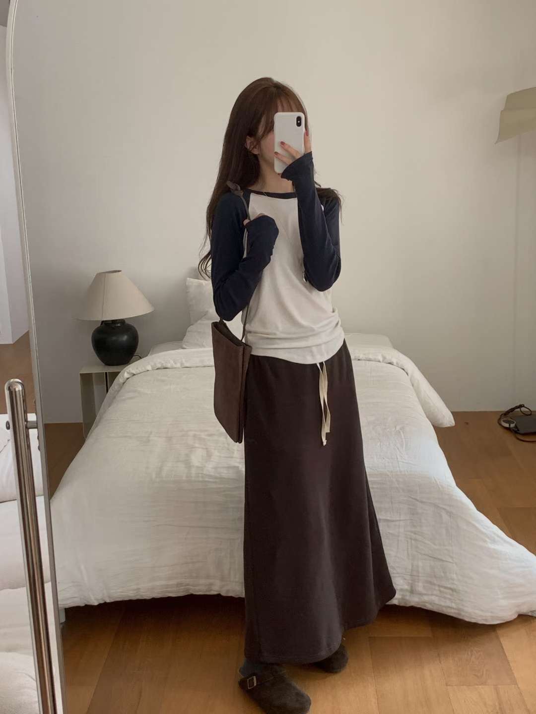 MIELLE-미엘르-OT韓國直郵㊣女裝新款時尚人氣真品長裙連帽MIELLE-미엘르-OT長裙圖色2