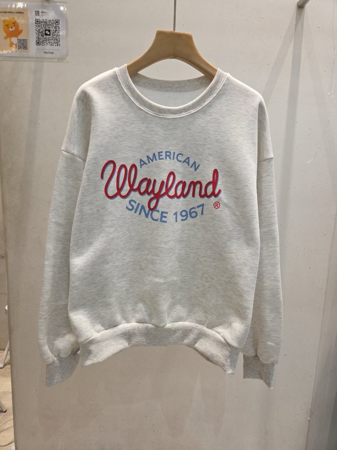 JAMES 제임스韓國直郵㊣女裝新品人氣熱賣25秋冬職業衛衣加絨JAMES衛衣圖色1