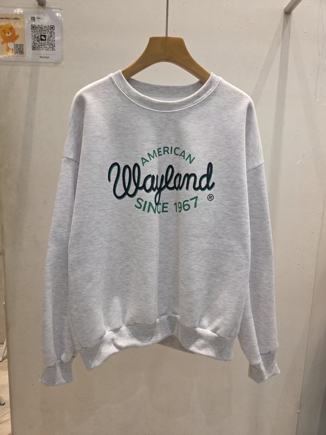 JAMES 제임스韓國直郵㊣女裝新品人氣熱賣25秋冬職業衛衣加絨JAMES衛衣圖色2