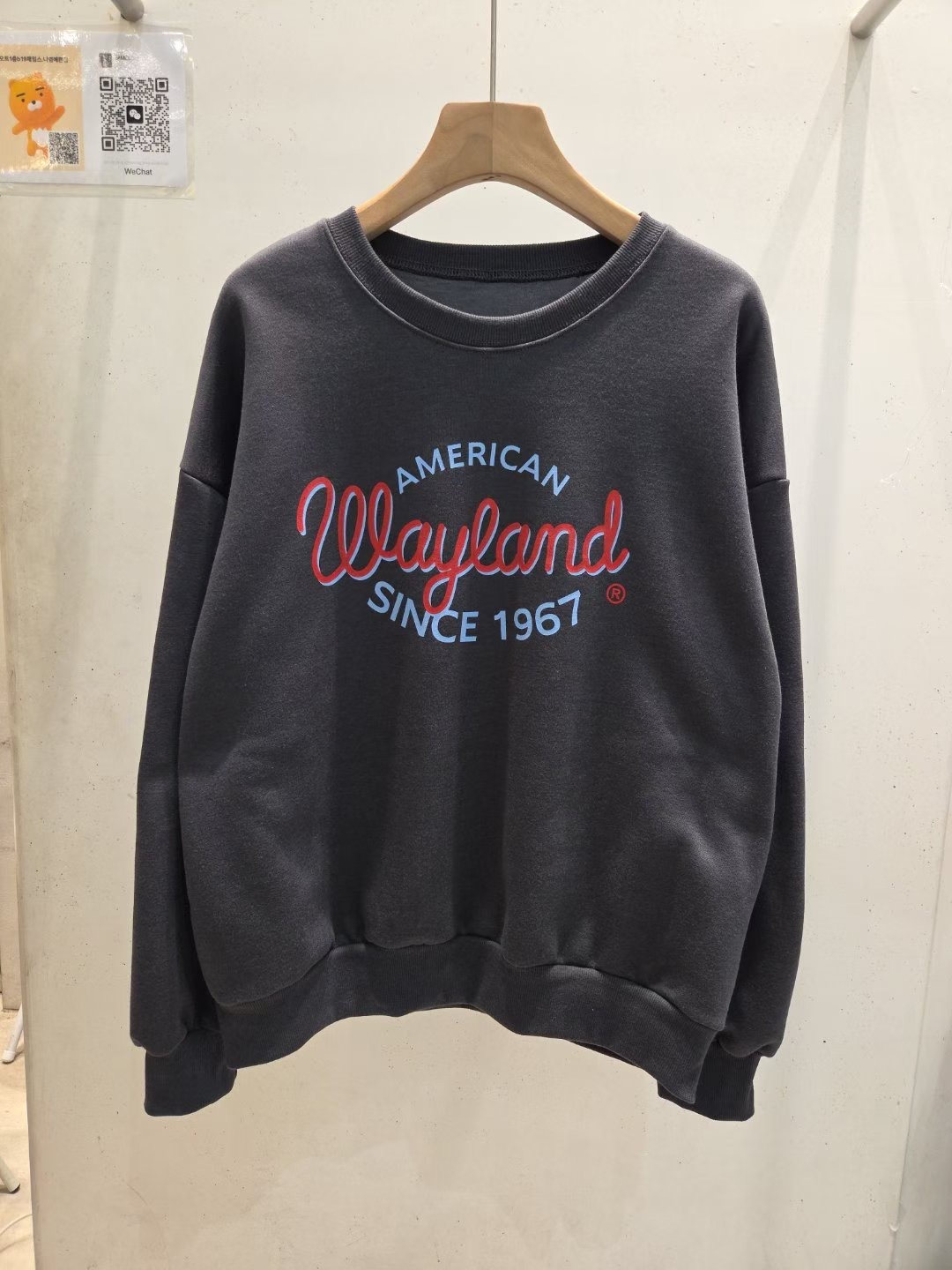 JAMES 제임스韓國直郵㊣女裝新品人氣熱賣25秋冬職業衛衣加絨JAMES衛衣圖色3