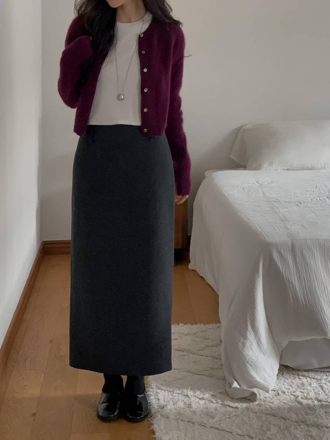 MIELLE-미엘르-OT韓國代購㊣女士新款人氣職業時尚推薦長裙MIELLE-미엘르-OT長裙圖色1