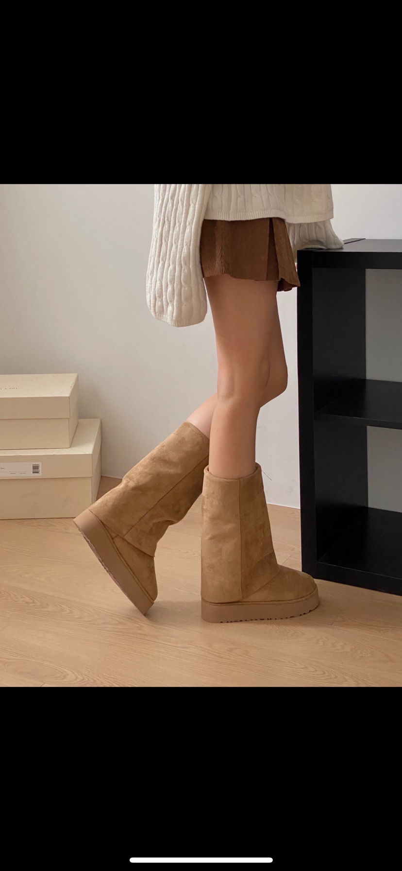 OPPA韓國代購㊣女裝新品時尚真品推薦25秋冬人氣休閑熱賣靴子OPPA靴子