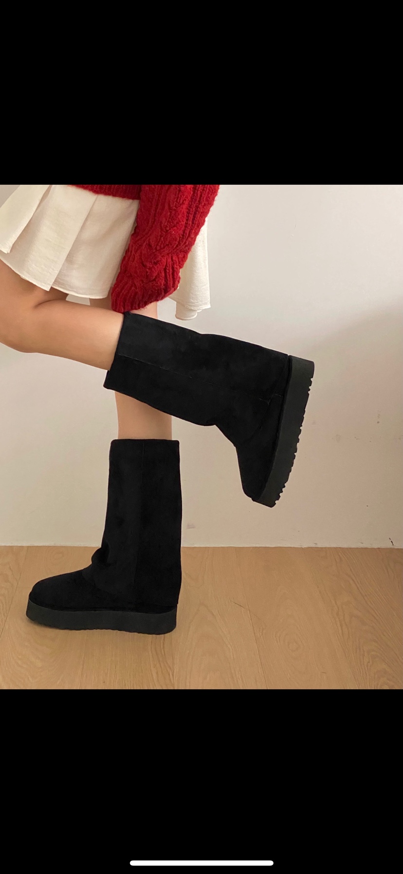 OPPA韓國代購㊣女裝新品時尚真品推薦25秋冬人氣休閑熱賣靴子OPPA靴子