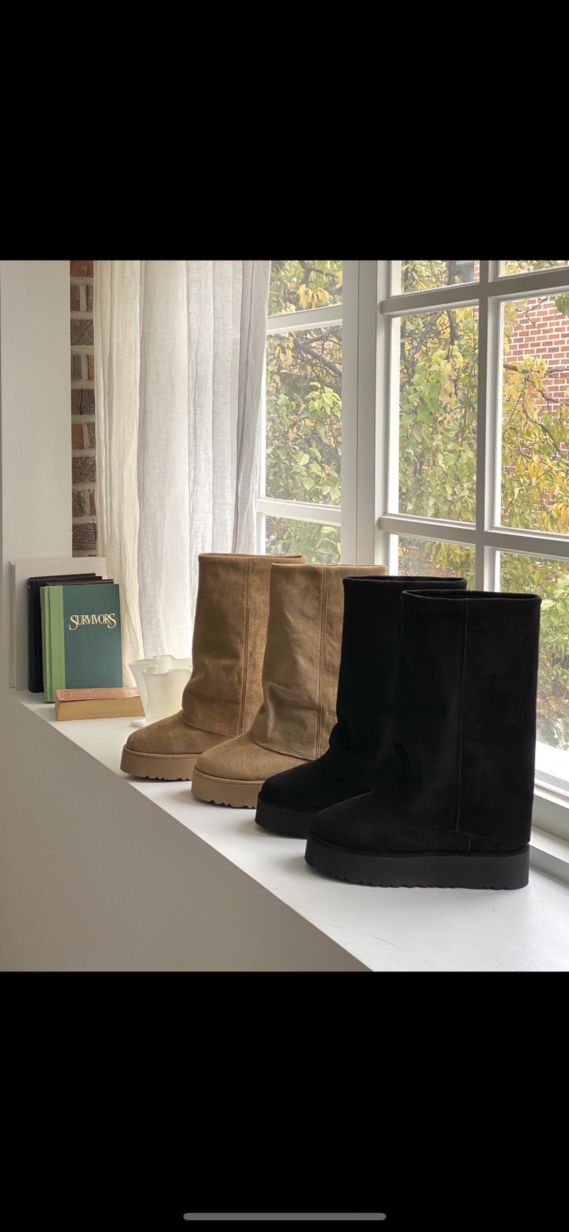 OPPA韓國代購㊣女裝新品時尚真品推薦25秋冬人氣休閑熱賣靴子OPPA靴子