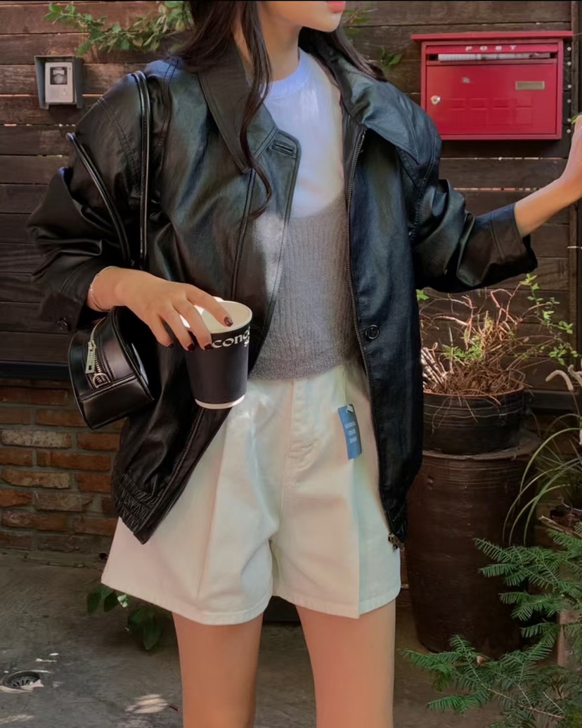 RIAH東大門㊣實拍女裝新款推薦人氣時尚25秋冬職業夾克SaleRIAH夾克