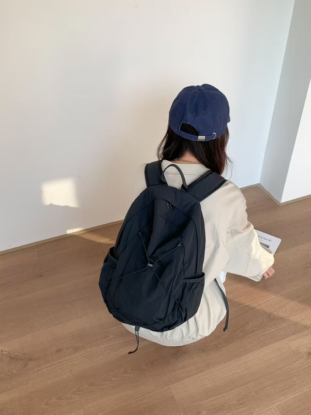 ORANGE-오렌지-OT東大門㊣代購女裝新品人氣時尚雙肩背包ORANGE雙肩背包圖色3