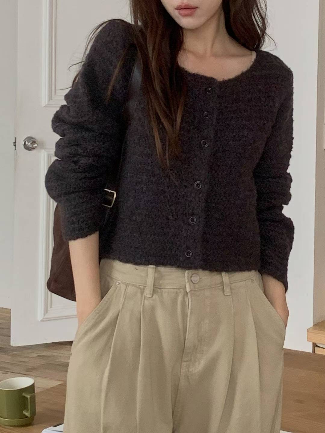 MIELLE-미엘르-OT東大門㊣實拍女裝新款時尚針織衫羊毛衫MIELLE-미엘르-OT針織衫圖色2