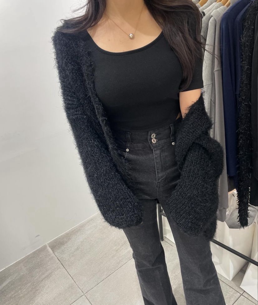 RIAH韓國直郵㊣女士新款休閑25秋冬時尚推薦職業真品牛仔褲RIAH牛仔褲