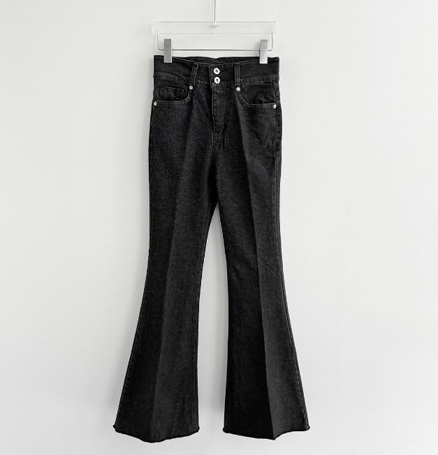 RIAH韓國直郵㊣女士新款休閑25秋冬時尚推薦職業真品牛仔褲RIAH牛仔褲圖色1