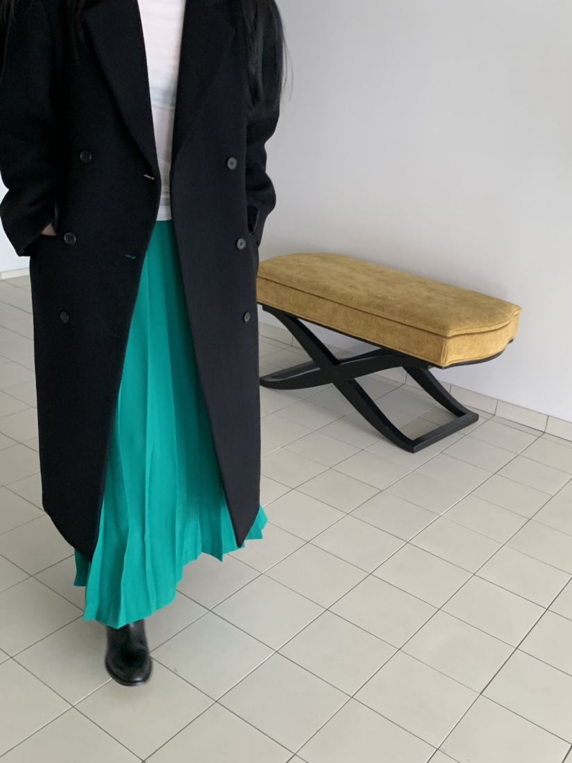 LOVE MY SANTA東大門㊣代購女裝新款25秋冬推薦職業熱賣長裙Santa/LOVE MY SANTA長裙