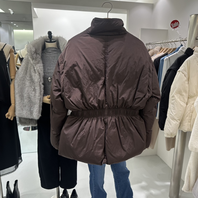 AHOY東大門㊣代購女士新款休閑時尚職業短款羽絨服填充鴨絨AHOY短款羽絨服