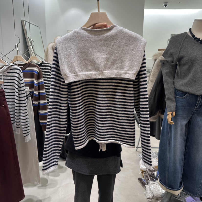 PART3東大門㊣代購女士新款熱賣25秋冬時尚真品人氣毛衣含圍巾Part.3毛衣