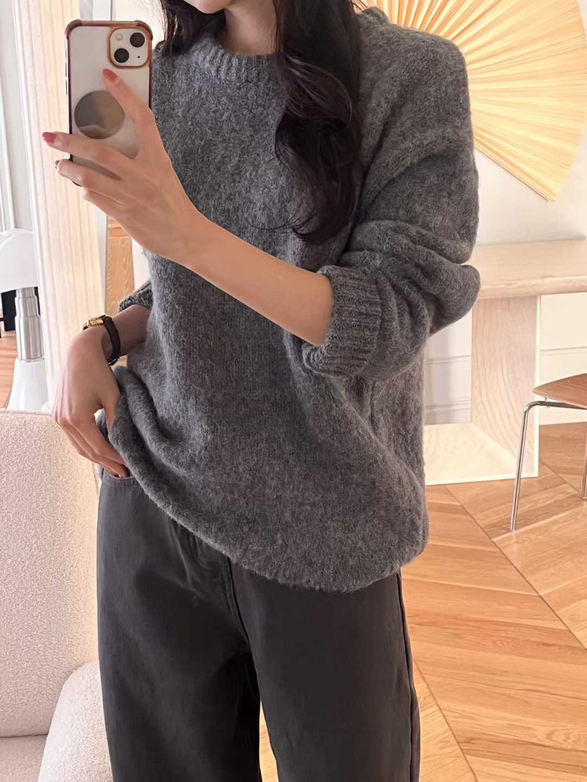 AHOY韓國直郵㊣女士新品時尚休閑職業真品人氣25秋冬針織衫AHOY針織衫