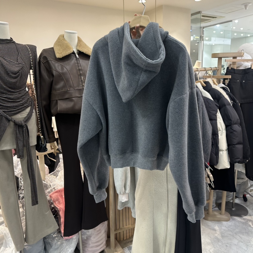 MAGNOLIA36-L東大門㊣代購女裝新品真品25秋冬夾克加絨抓絨保暖MAGNOLIA36-L夾克