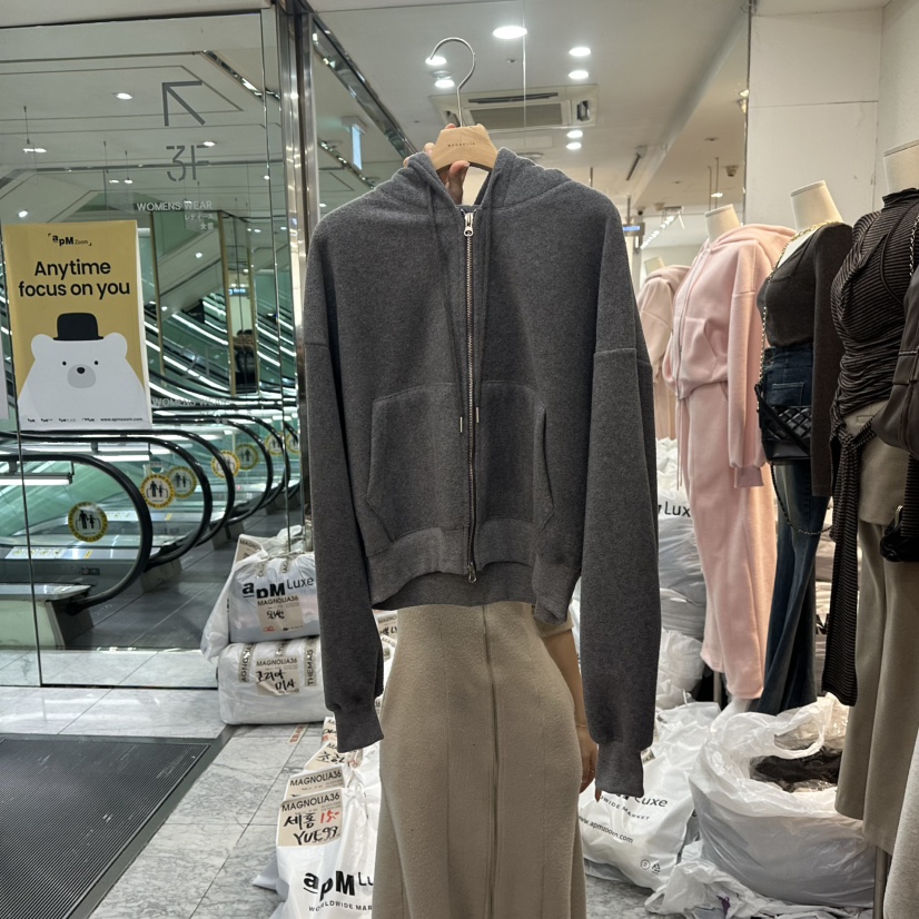 MAGNOLIA36-L東大門㊣代購女裝新品真品25秋冬夾克加絨抓絨保暖MAGNOLIA36-L夾克圖色3