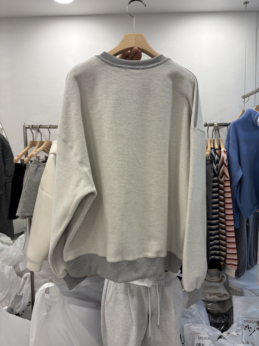 DELICATE韓國直郵㊣女裝新品休閑真品推薦時尚職業25秋冬衛衣DELICATE衛衣