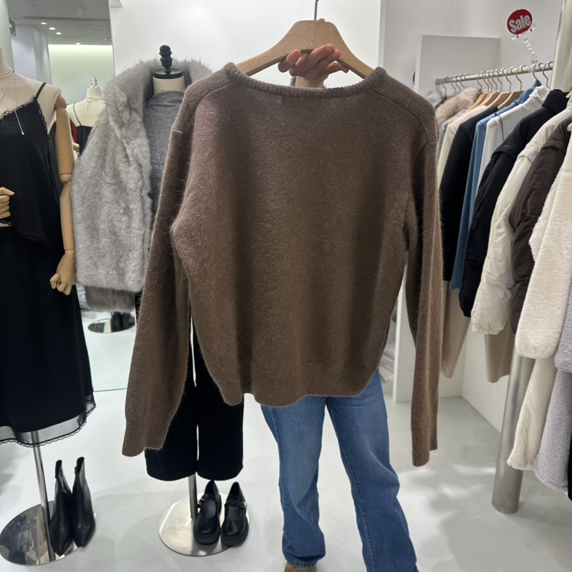 AHOY東大門㊣實拍女士新款熱賣真品推薦職業25秋冬時尚針織衫AHOY針織衫