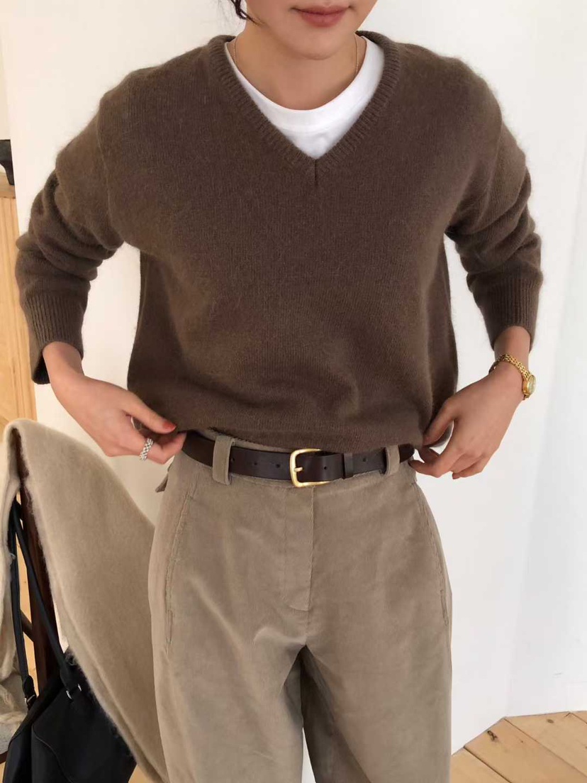 AHOY東大門㊣實拍女士新款熱賣真品推薦職業25秋冬時尚針織衫AHOY針織衫