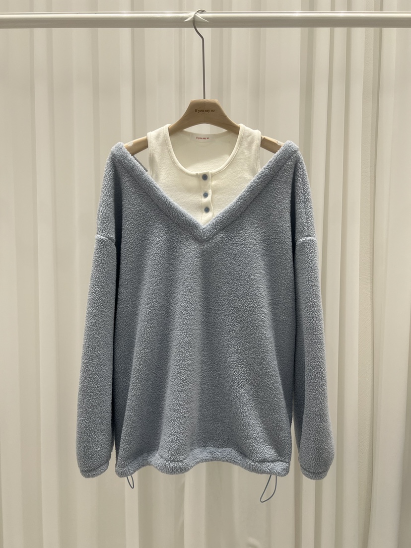 IF YOU SAY SO/PLUM-Q東大門㊣直郵女裝新款25秋冬衛衣IF YOU SAY SO/PLUM-Q衛衣圖色1