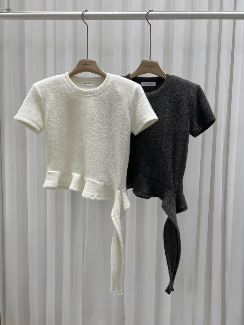 IF YOU SAY SO/PLUM-Q韓國直郵㊣女裝新品真品職業T恤IF YOU SAY SO/PLUM-QT恤