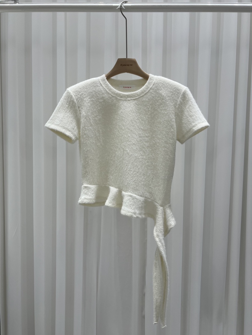 IF YOU SAY SO/PLUM-Q韓國直郵㊣女裝新品真品職業T恤IF YOU SAY SO/PLUM-QT恤圖色1