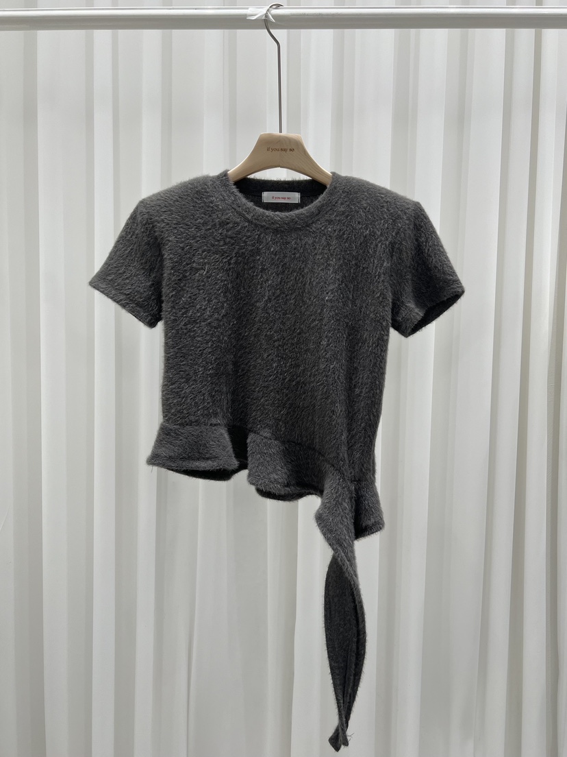 IF YOU SAY SO/PLUM-Q韓國直郵㊣女裝新品真品職業T恤IF YOU SAY SO/PLUM-QT恤圖色2