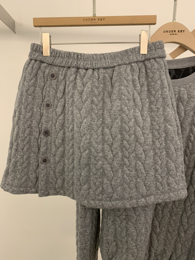 UNDER KEY韓國代購㊣女裝新款休閑熱賣時尚職業套裝三件套UNDER KEY套裝